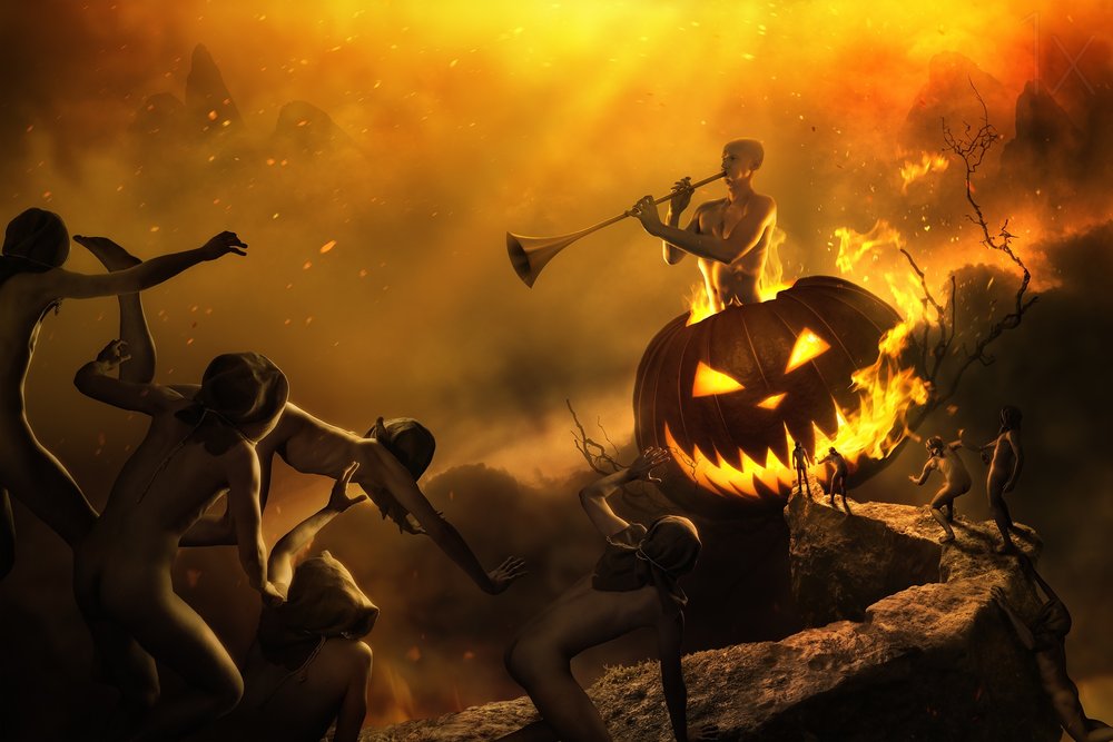 Invocación de la calabaza ardiente de Christophe Kiciak