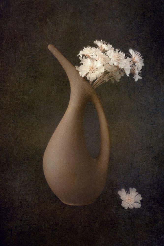 Flores en un jarrón elegante de Cicek Kiral