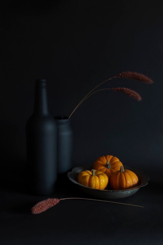 Calabazas otoñales con un toque melancólico de Cicek Kiral