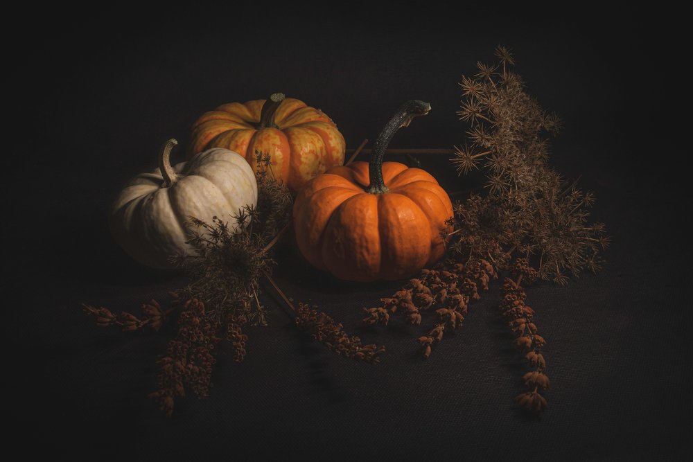 Calabazas rústicas de otoño de Cicek Kiral