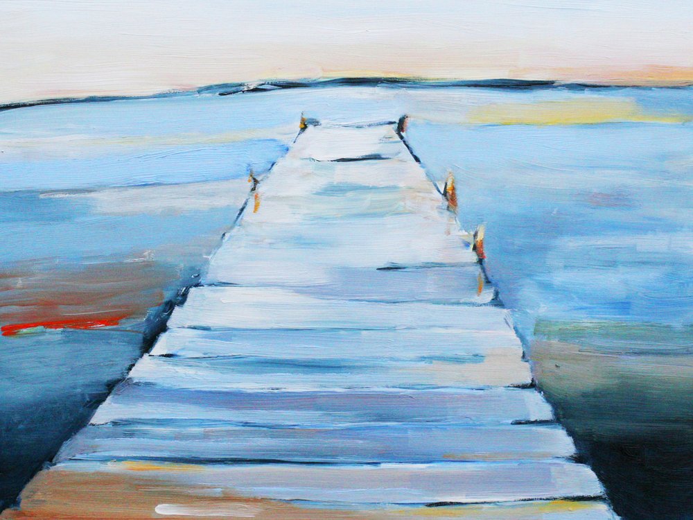 Muelle de Aguas Tranquilas de Claire Whitehead