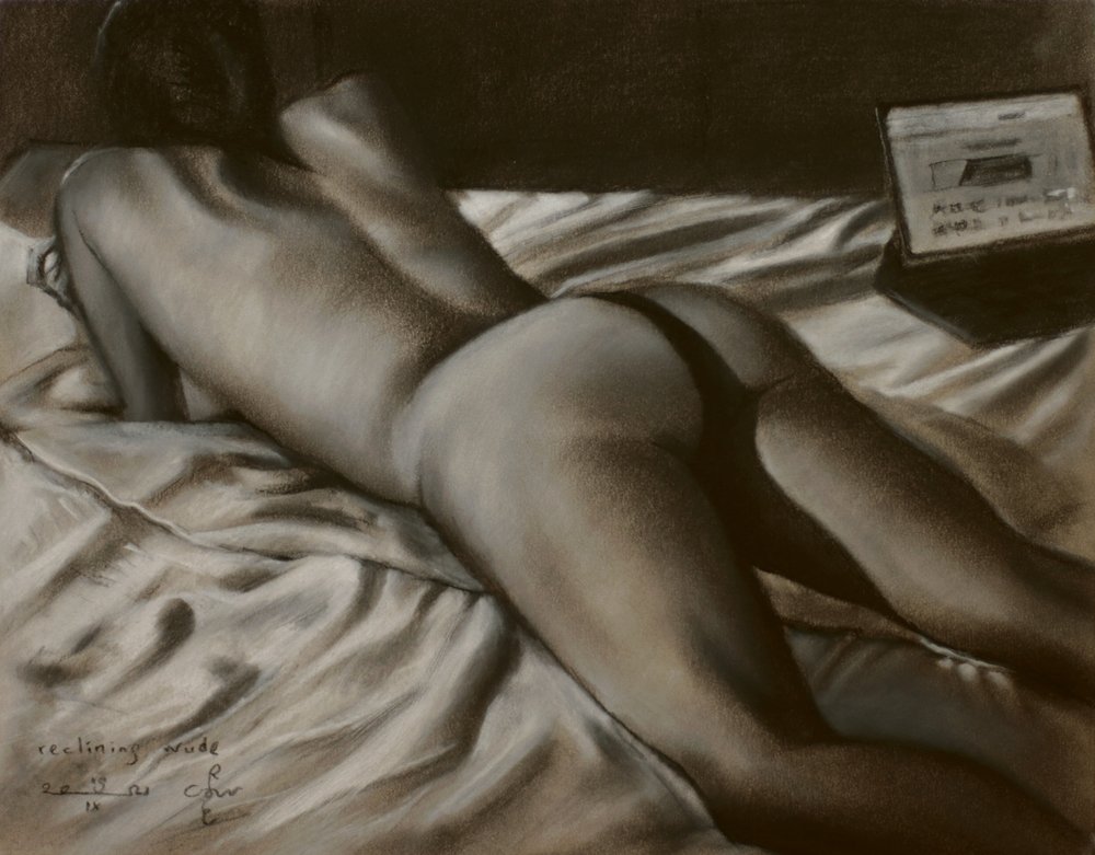 Desnudo recostado - 19/09/21 de Corné Akkers