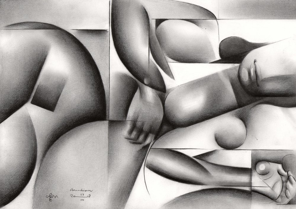 Figura geométrica sensual de Corné Akkers