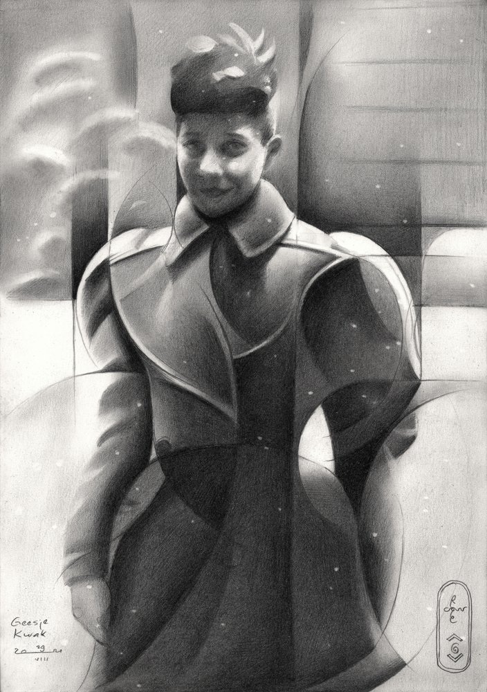 Abrigo de invierno «Smiling Boy» de Corné Akkers