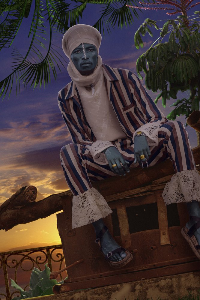 Blue Spirit: Puesta de sol tropical de CosmoZach