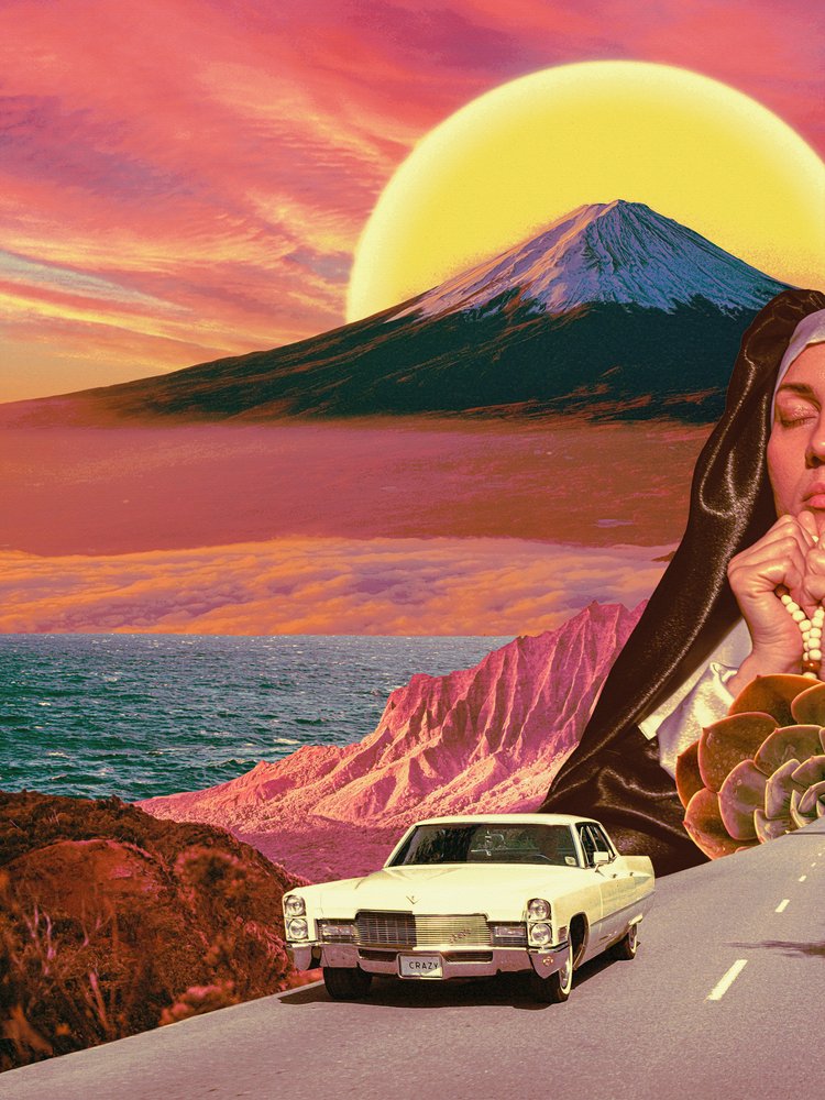 Viaje por carretera al estilo retro de Fuji de CosmoZach