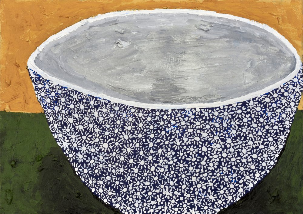 Cuenco «Blue Daisy» de Dale Hefer & Family