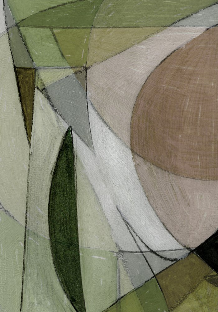 Tonos tierra abstractos de Dan Hobday