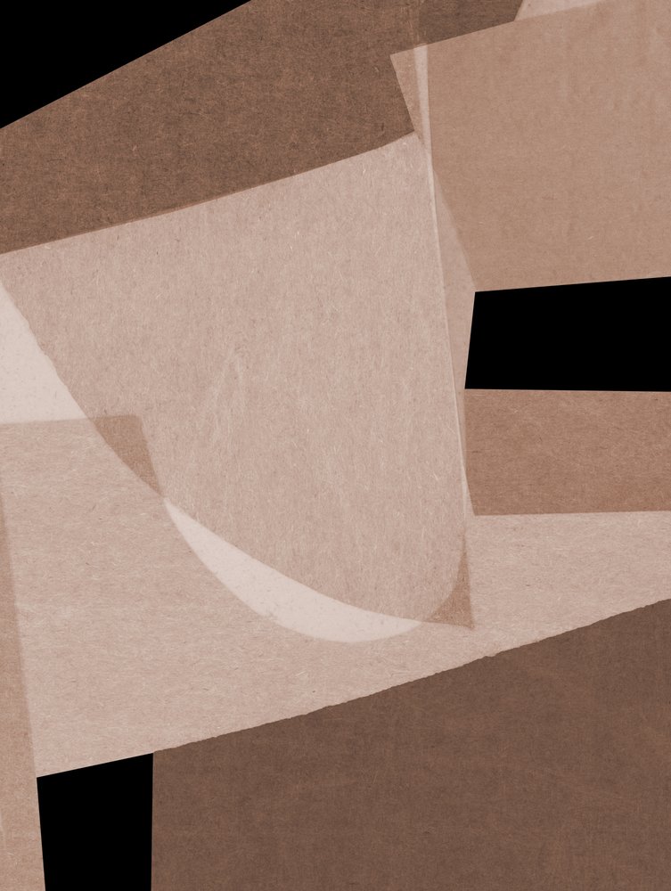 Collage abstracto de Dan Hobday