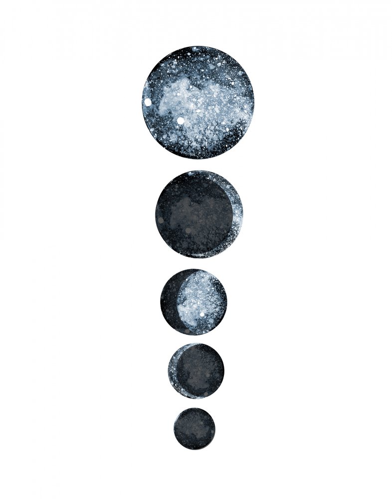 Las fases de la Luna Azul de Danushka Abeygoda