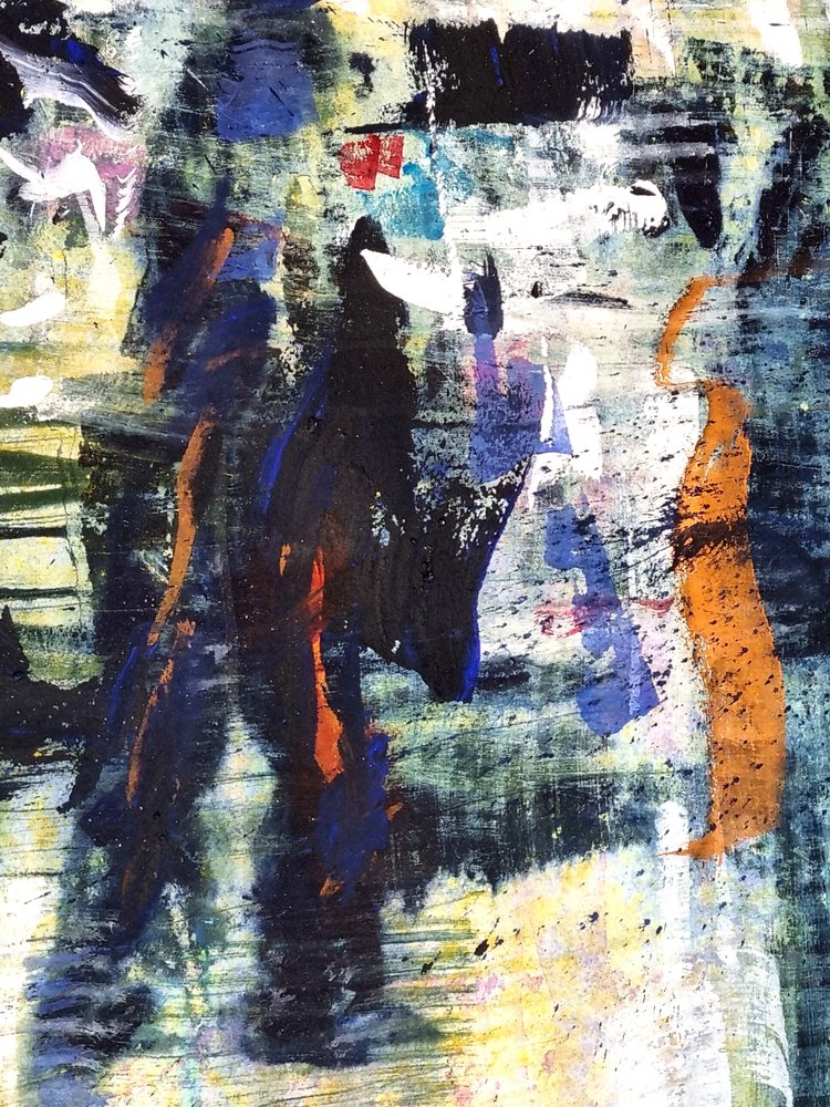 Abstracto con textura y en negrita de David Antonides