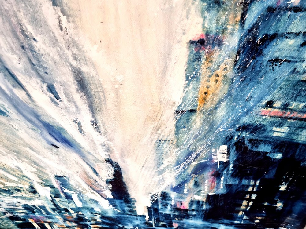 Luces nocturnas de la ciudad de David Antonides