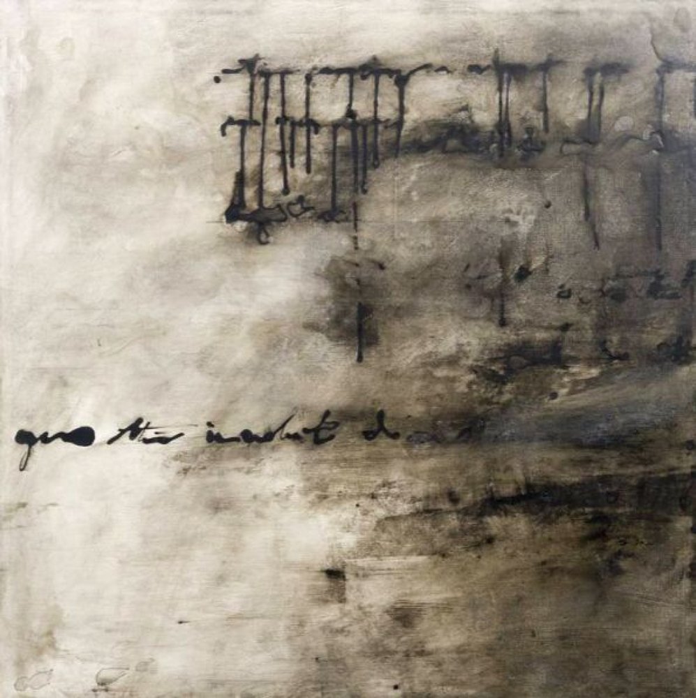 Letra abstracta oscura de Deb Chaney