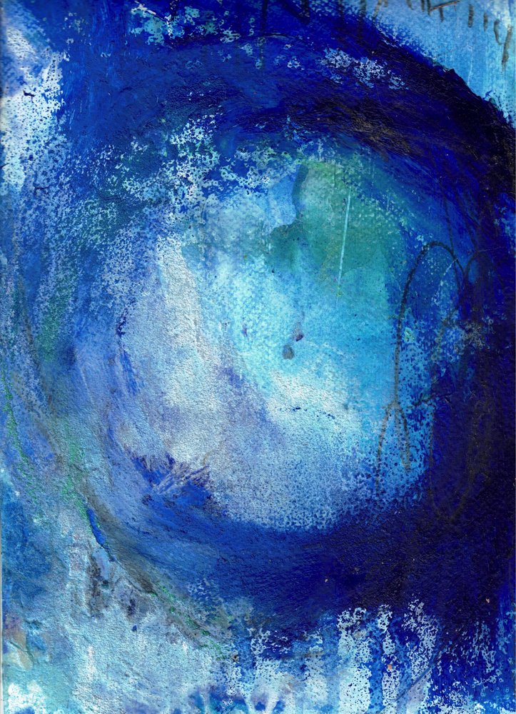 Remolino azul intenso de Deb Chaney