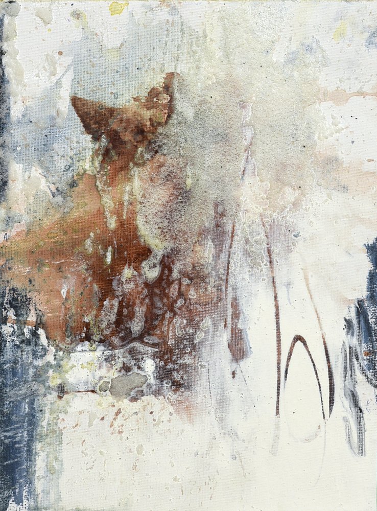Pintura expresiva de caballos de Deb Chaney