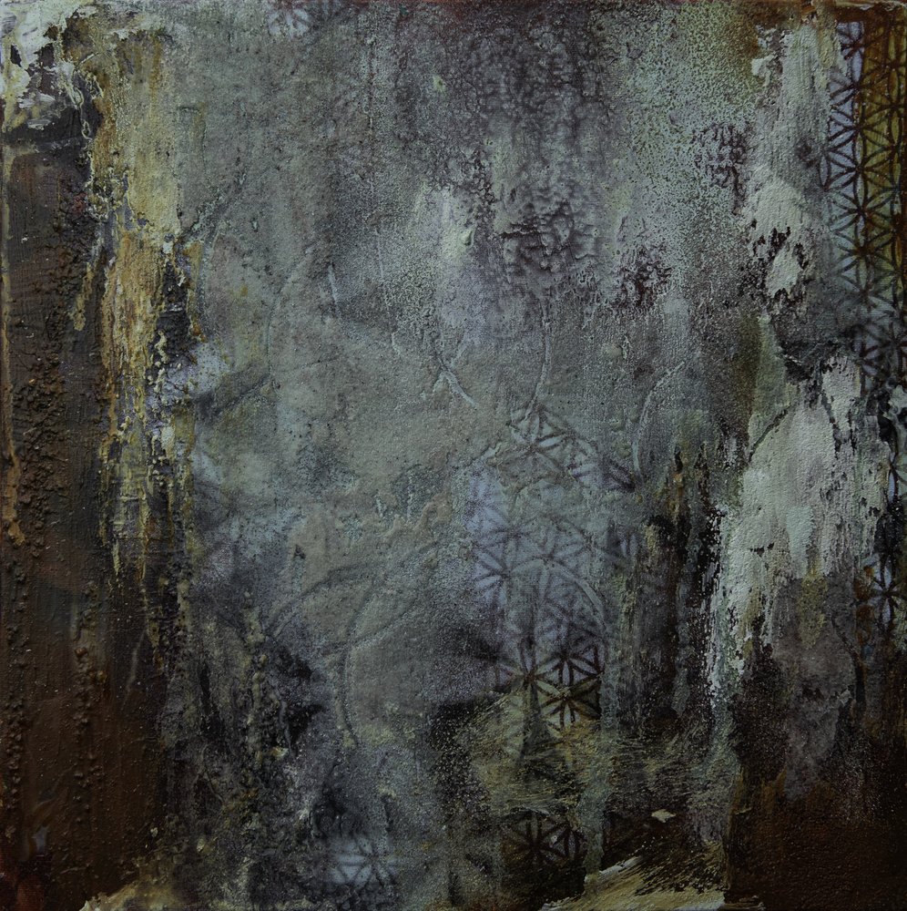 Textura geométrica grunge de Deb Chaney