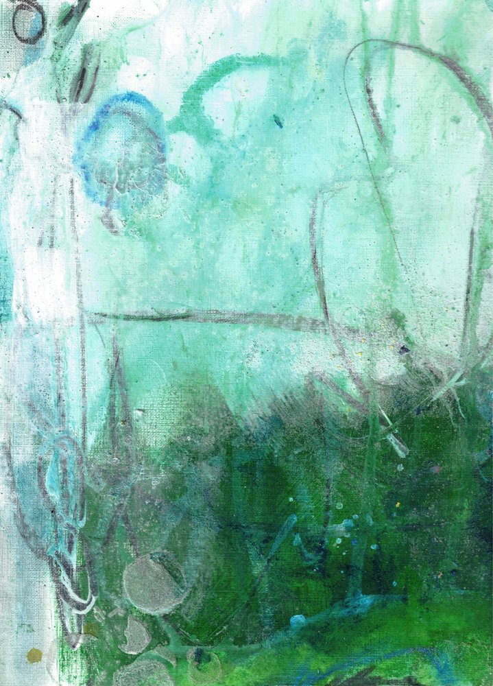 Aguas serenas y abstractas de Deb Chaney