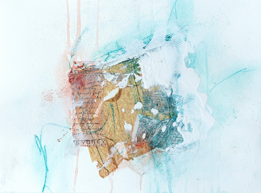 Collage de letras de Sídney de Deb Chaney