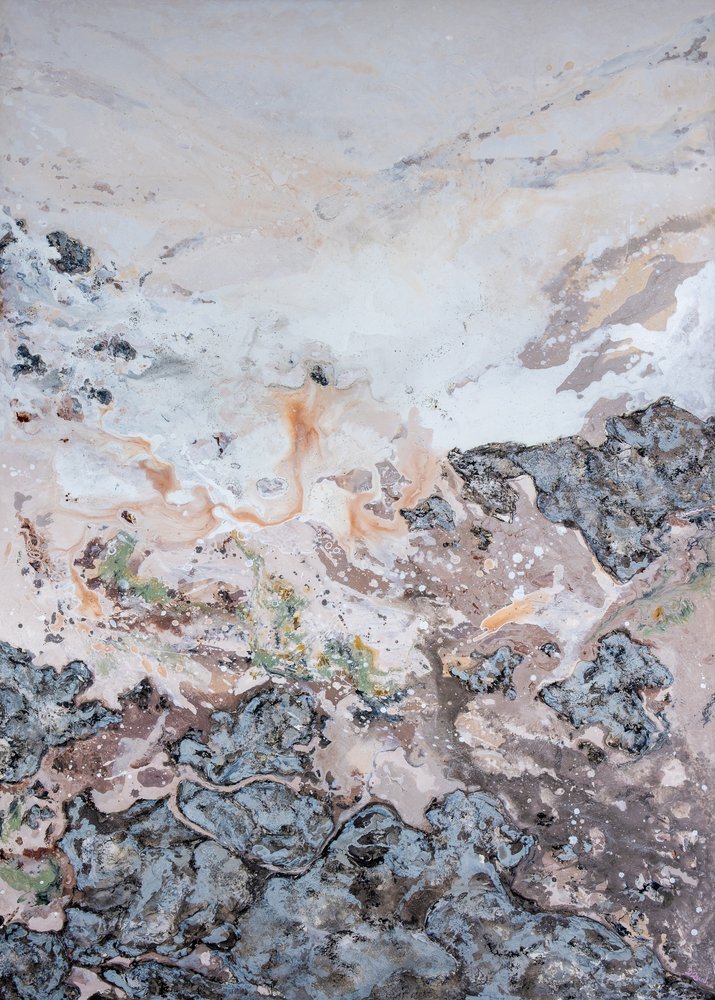 Texturas de la tierra orgánica de Denise Quah