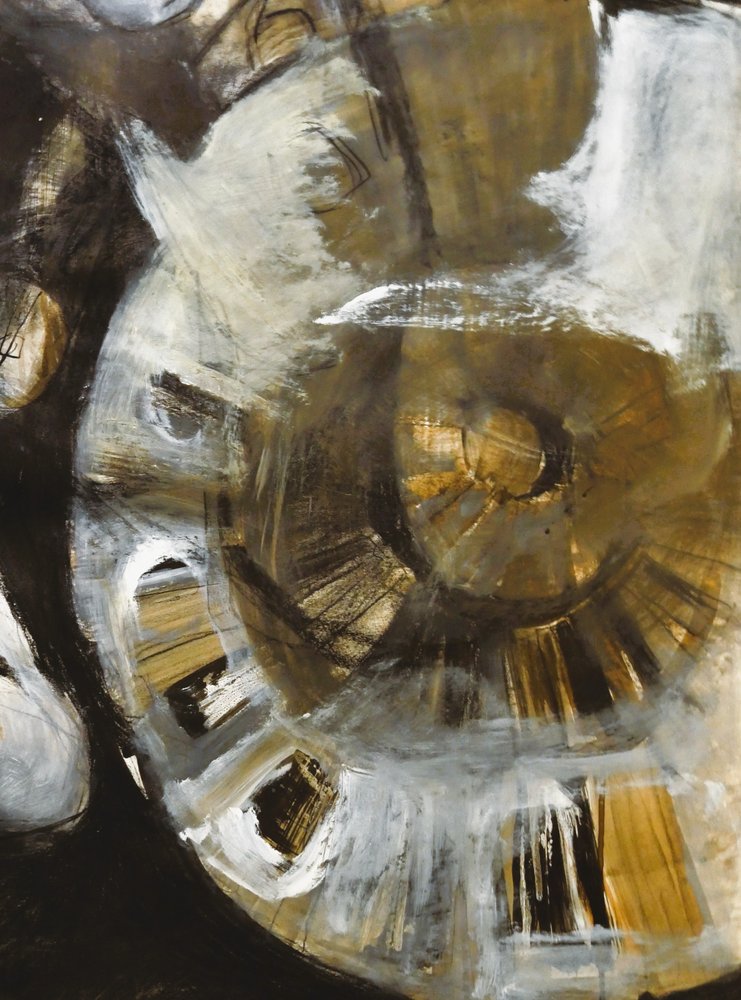 Espiral con textura dinámica de Doris Schmitz