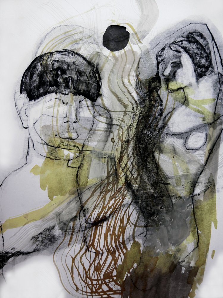 Figuras abstractas expresivas de Doris Schmitz