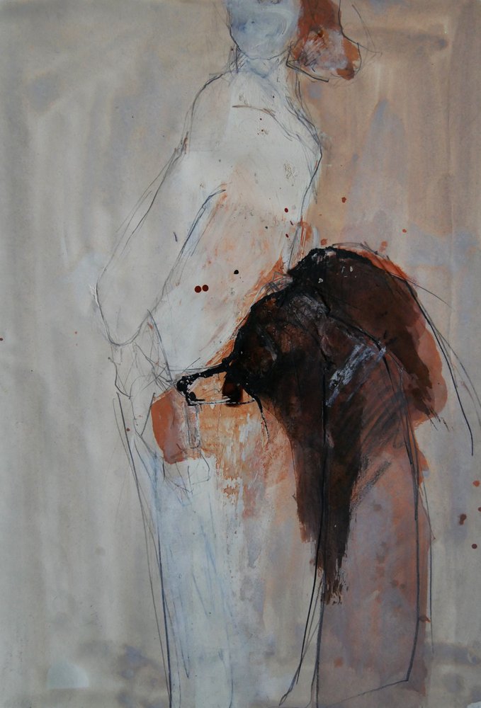 Figura abstracta de Moody de Doris Schmitz