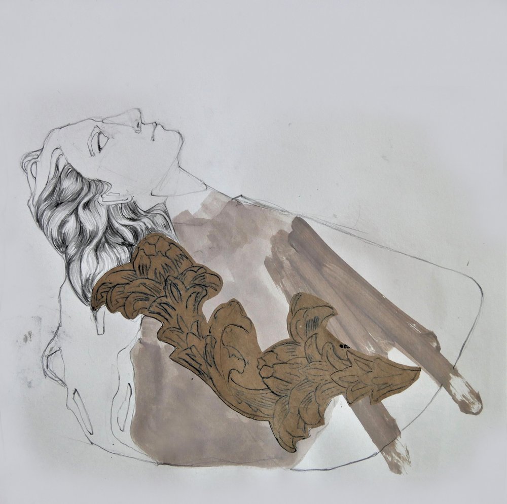 Perfil femenino ornamentado de Doris Schmitz