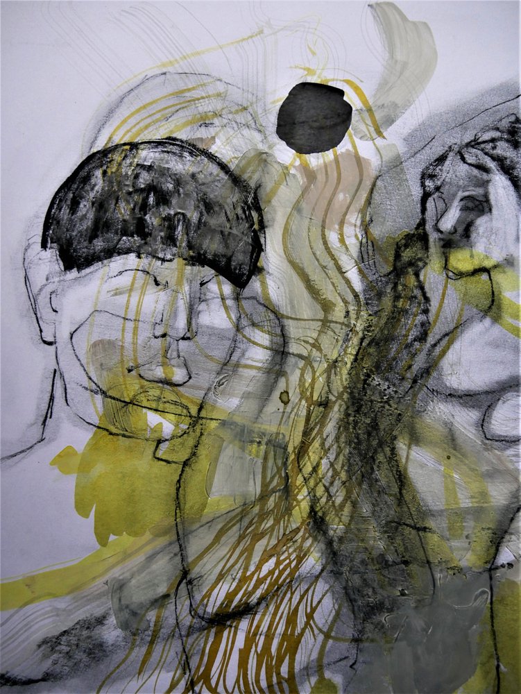 Figuras abstractas pensativas de Doris Schmitz