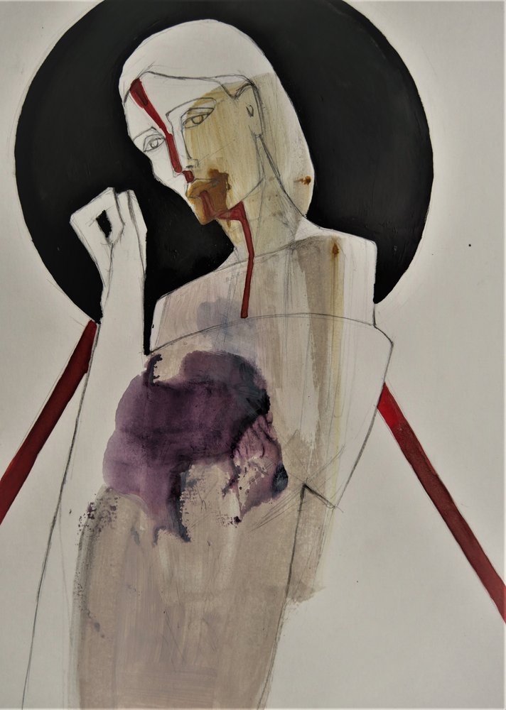 Retrato de Doris Schmitz