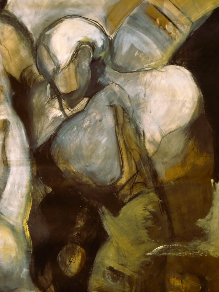 Figuras abstractas en oración de Doris Schmitz