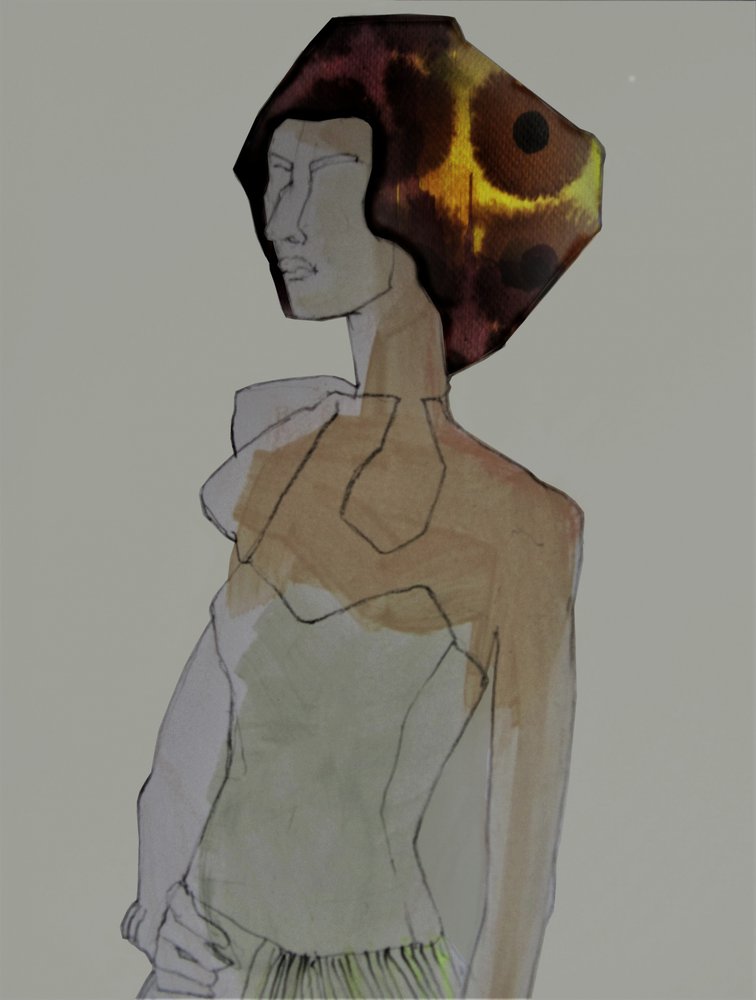 Perfil de una mujer con estilo de Doris Schmitz