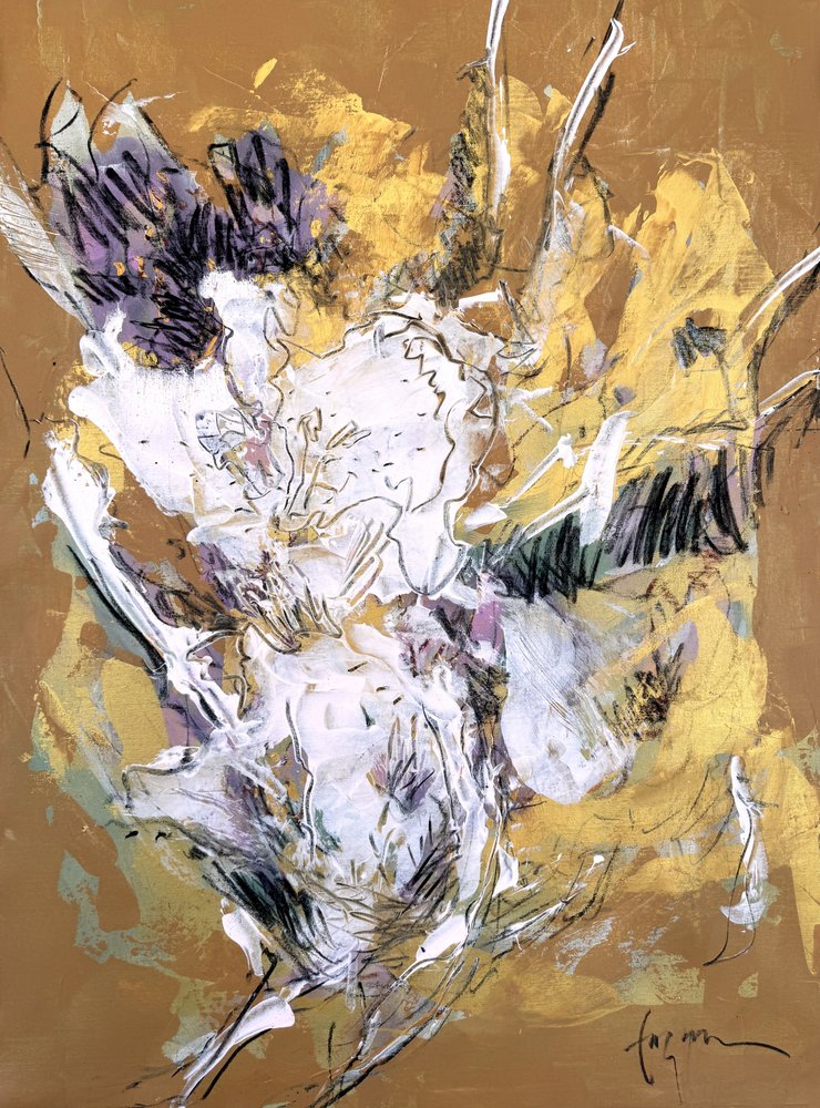 Flor dorada en pleno esplendor de Dorothy Fagan