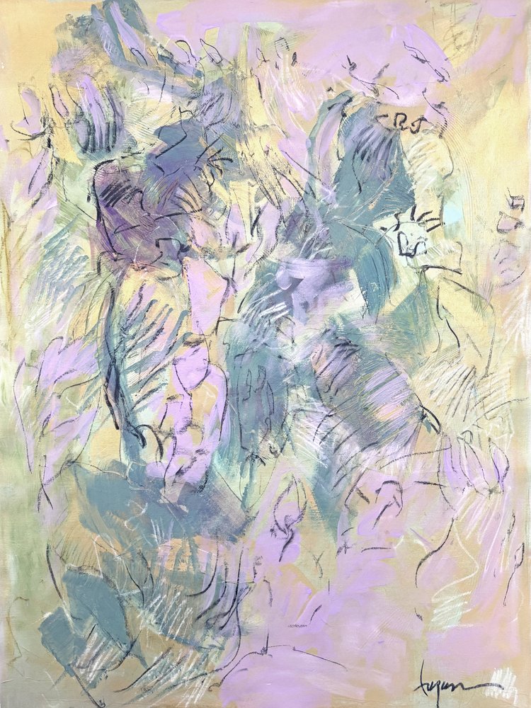 Serenidad abstracta y suave de Dorothy Fagan