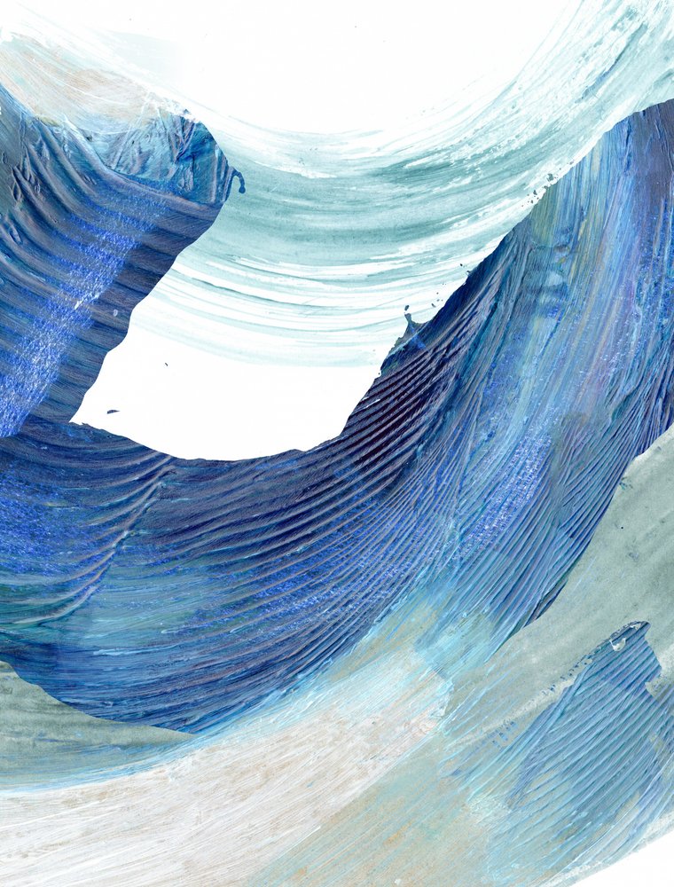 Olas azules ondulantes de Edward Selkirk