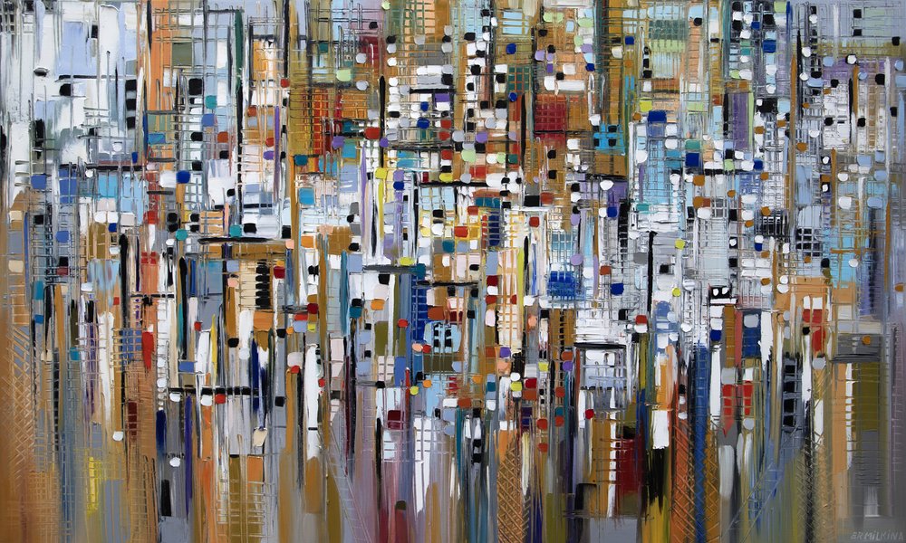 Las vibrantes luces de la ciudad de Ekaterina Ermilkina