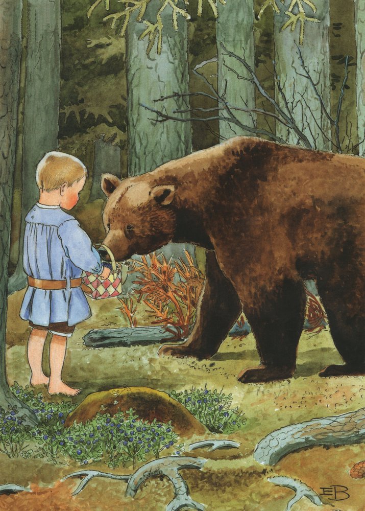 El pequeño Olle de mamá de Elsa Beskow