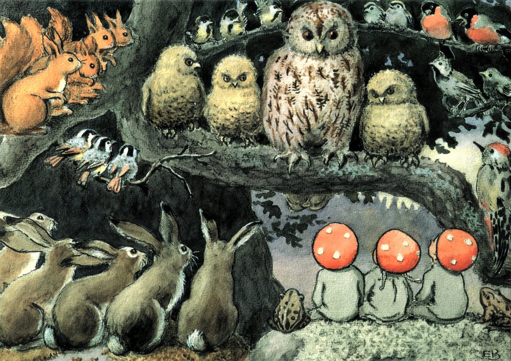 Los niños de Tomtebo - Los animales del bosque de Elsa Beskow