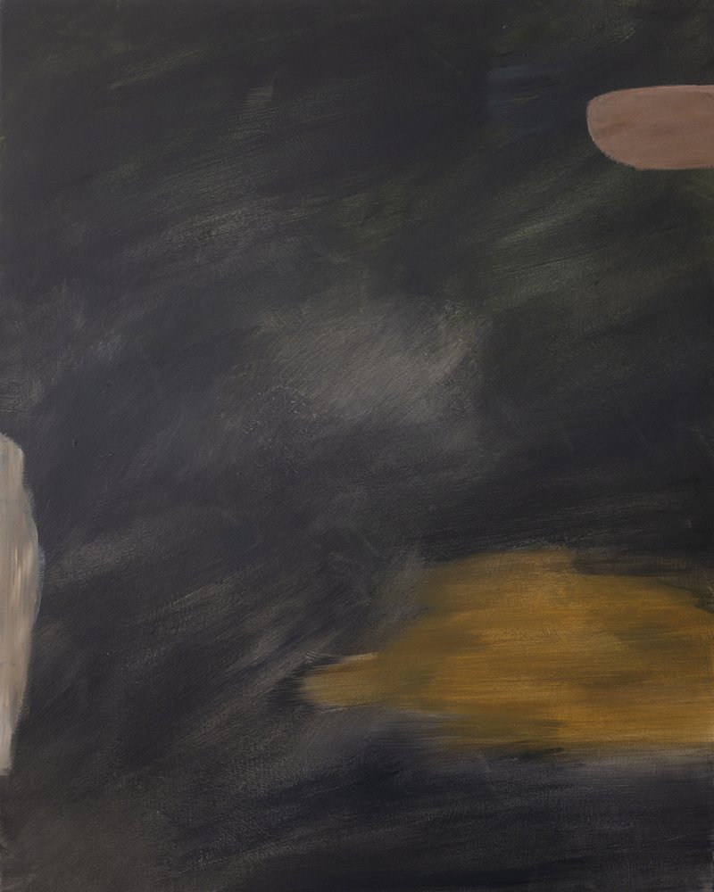 Abstracto en oro oscuro de Emily Tingey