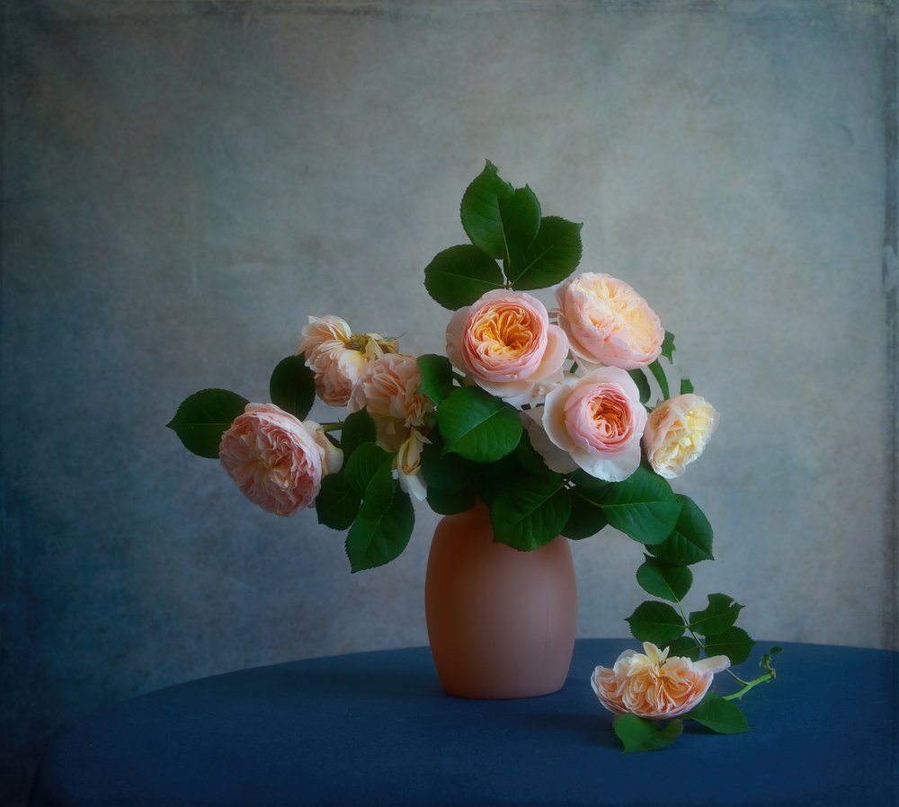 Elegante ramo de rosas de Fangping Zhou