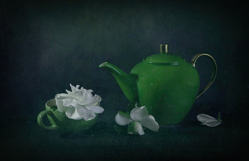Tetera verde «Gardenia» de Fangping Zhou