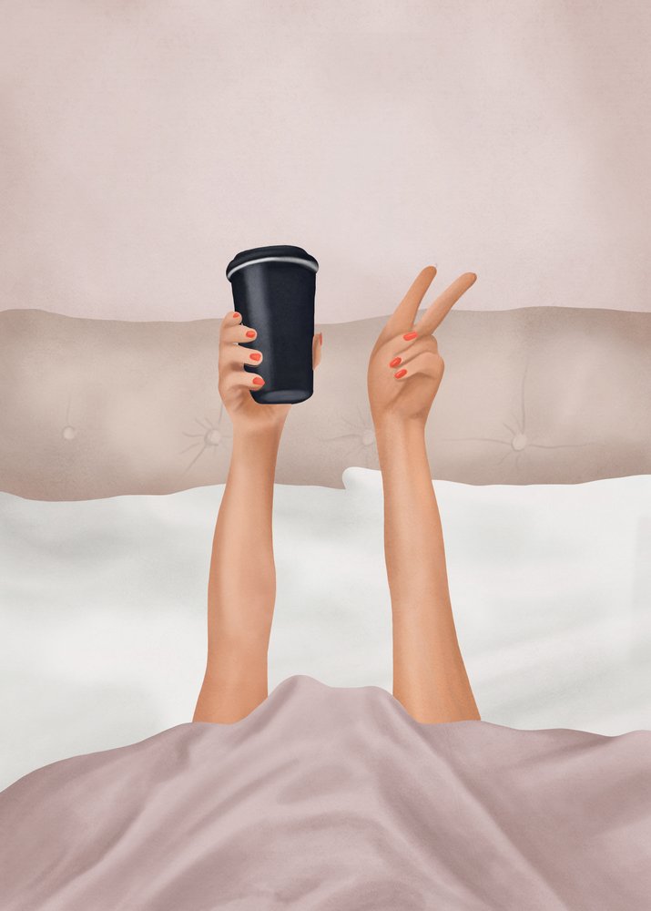 Café matutino y tranquilidad de Flow Line