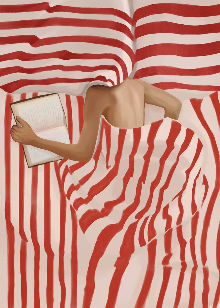 Leer en la cama de Flow Line