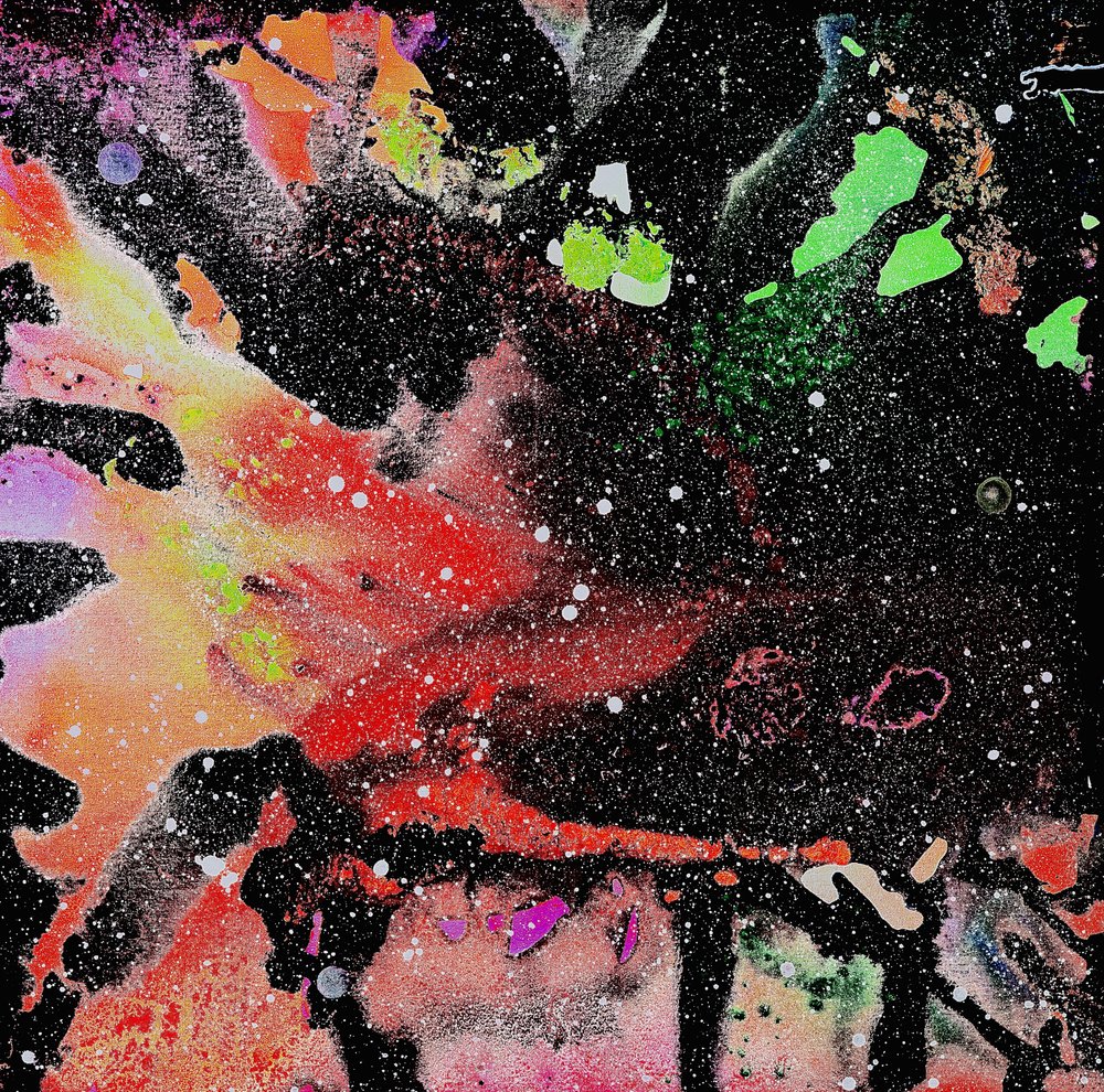 Explosión de colores cósmicos de Fredrik Olsen