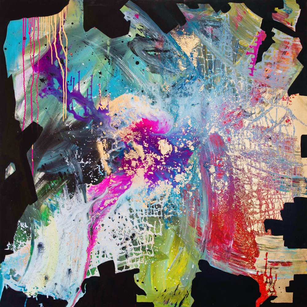 Energía abstracta y vibrante de Fredrik Olsen