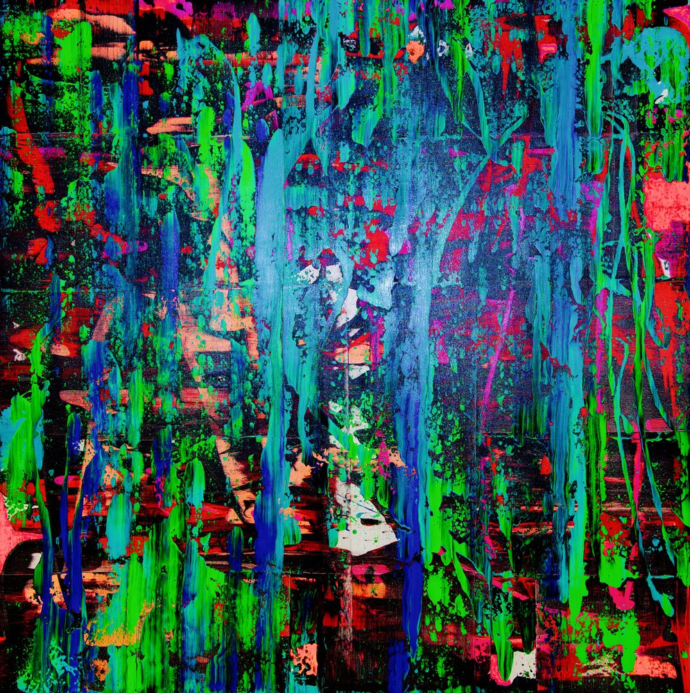 Gotas de pintura de colores vivos de Fredrik Olsen