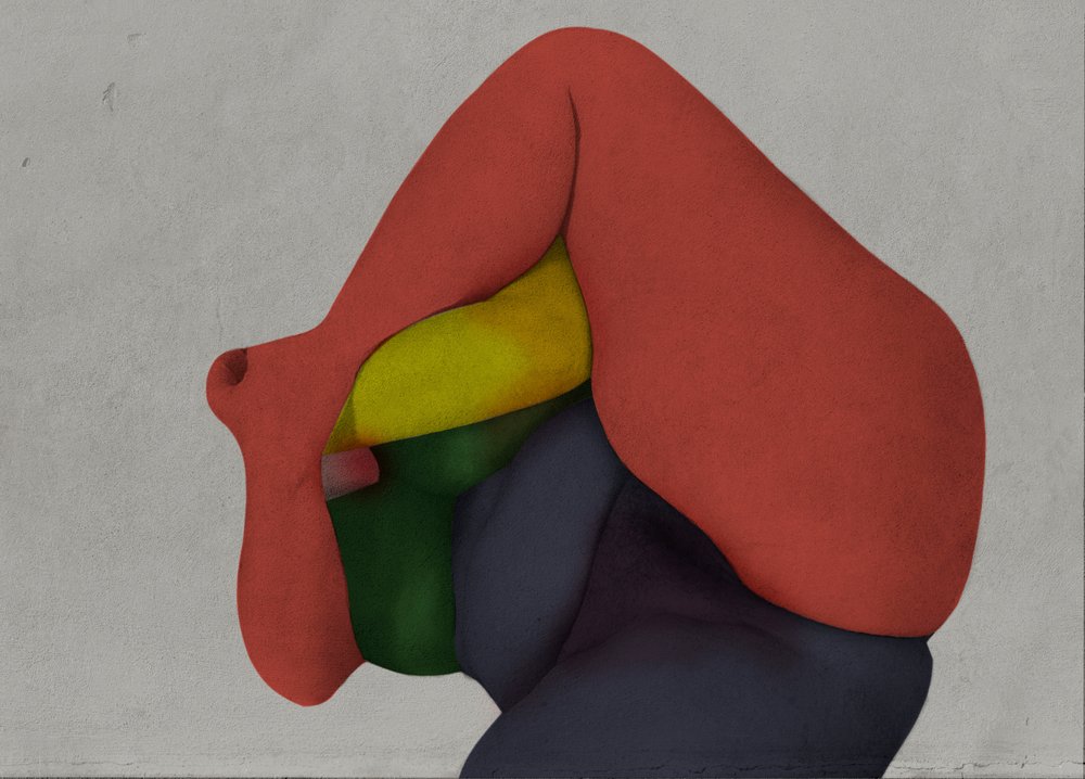 Formas abstractas entrelazadas de Fuyuki Hattori
