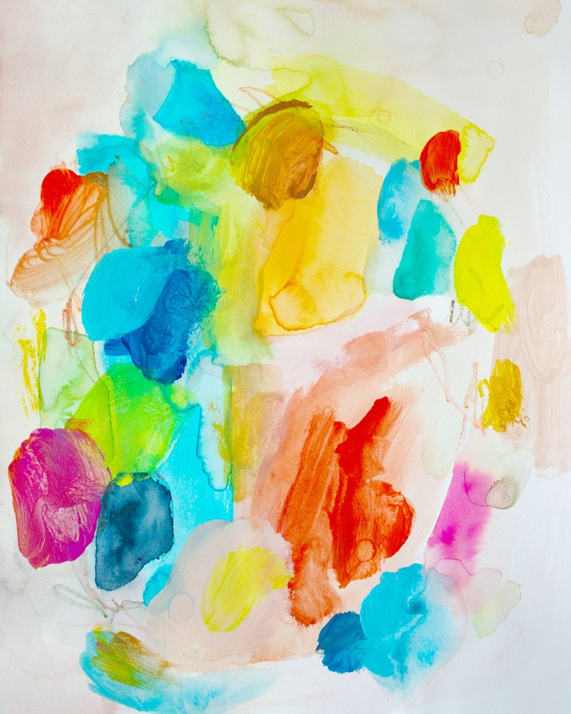 Formas abstractas y coloridas de Gemma Bardot