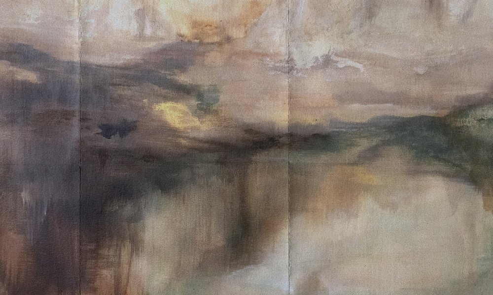 Paisaje abstracto brumoso de Gemma Bardot