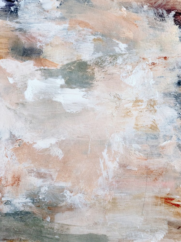 Tonos tierra suaves y abstractos de Gemma Bardot
