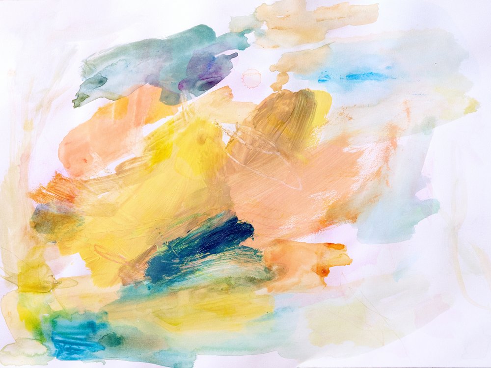Tonos abstractos vibrantes de Gemma Bardot